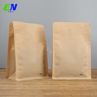 Emballage en plastique de café de sac de fond plat Recycable de PE/PE avec l'impression adaptée aux besoins du client